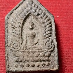 พระขุนแผน หลังพระอาจารย์ธรรมโชติ พิมพ์ใหญ่ วัดเขานางบวช จ.สุพรรณุบุรี ปี 2520 (SKU-13770)