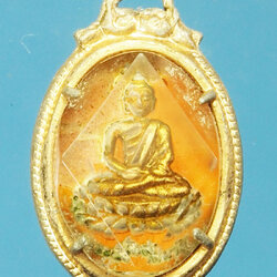 *29355 ล็อกเก็ตพระพุทธโสธร หลังพระประจำวัน ไม่ทราบปี 25