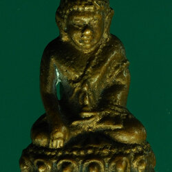 *28533 พระกริ่ง ไม่ทราบที่และปีสร้าง เนื้อทองเหลือง 7