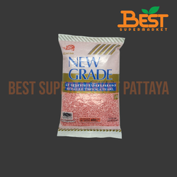 นิวเกรด สาคูกระเจี๊ยบแดง 400 กรัม. NEW GRADE. Roselle Tapioca Pearl 400 g.