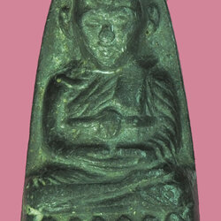 *38644 พระเตารีด หลวงพ่อดำ วัดคีรีนาครัตนาราม ลพบุรี ปี 2507 เนื้อชินตะกั่ว(ไว้ดูหลวงปู่ทวด เนื้อชินตะกั่ว ยุคปี 2500) 69