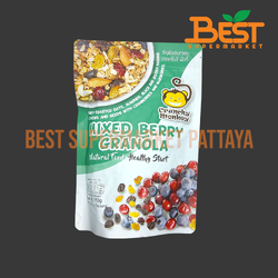 ครันชี่ มังกี้ ธัญพืชอบกรอบ รสมิกซ์ เบอร์รี่ 350 กรัม.Granala Mix Berry Flavour Crunchy Monkey Brand 350g.