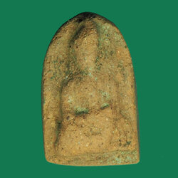 *30536 พระแผง ตัดเดี่ยว เนื้อดินกรุเก่า ไม่ทราบที่ 13