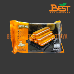 พิคมี คุกกี้สอดไส้ครีมรสนม 105 กรัม. Pick Me Brand Milk Chocolate Cookies 105 g.