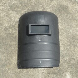 หน้ากากอ๊อกมือถือ พลาสติกดำ+กระจก (ราคารวมแวท) หน้ากากเซฟตี้ หน้ากากอ็อกเหล็ก {รหัสสินค้า1101906602}