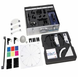 Demo advanced Physics Set Optics, incl. halogen lamp with magnetic base