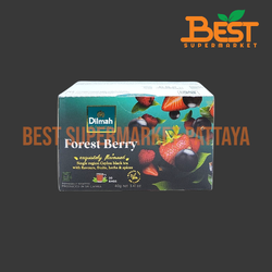 ดิลมา ชาดำซีลอน กลิ่นฟอเรสต์ เบอร์รี่ 2 ซอง x 2 กรัม. Dilmah Forest Berry. 20 bags x 2 g.
