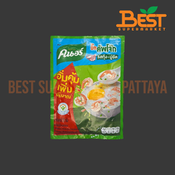 คนอร์ บิ๊กคัพโจ๊กรสกุ้ง - ปูอัด 50 กรัม.Instant Jasmine Rice Porridge Shrimp and Crab Stick Flavour (Knorr Big Cup Jok Brand) 50 g.