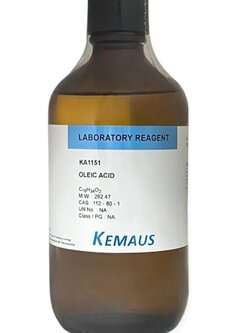 KA1151 Oleic Acid 72+%, Lab 1 L. KemAus