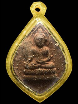 พระผงหลวงพ่อเพชร วัดแจ้ง จ.ปราจีนบุรี (หลวงพ่อเอีย วัดบ้านด่านปลุกเสก) (SKU-07179)