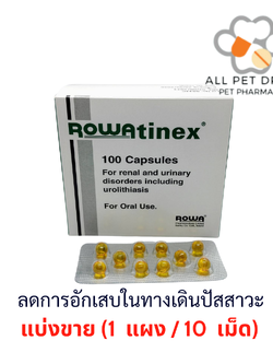 Rowatinex (1 แผง/10เม็ด) ลดการอักเสบในทางเดินปัสสาวะ