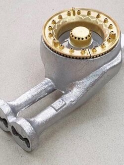 หัวเตาทองเหลืองแท้ LUCKY FLAME ของแท้ 100% รุ่น AT-101, AT-102 แบบครบชุด