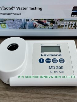 MD200 Chlorine 3 in 1 (Cl2-pH-Cyanuric),ยี่ห้อ LOVIBOND 2860112