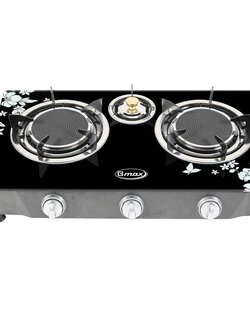 Gmax เตาแก๊สหน้ากระจก 3หัวเตา รุ่น GL-703I