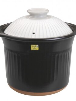 191-2911 Kikka หม้อเคลือบดินเผา (GINPO) ขนาดบรรจุ 8 ลิตร