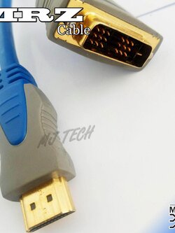 MRZ cable HDMI-DVI Cable สายสัญญาณภาพดิจิตอล 1.5 M รุ่น HDMI-DVI-1.5-S06