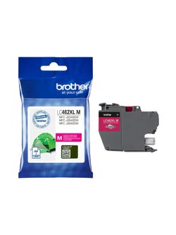 ตลับหมึกอิงค์เจ็ท Brother แท้ LC462XL M สีแดงม่วง