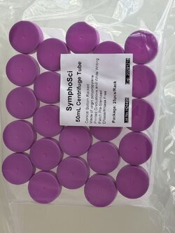 Centrifuge tube plastic 50 ML