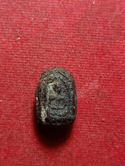 พระผงผสมว่านยา พิมพ์เม็ดบัว หลวงพ่อชื่น วัดป่ามุนี จ.อ่างทอง (SKU-11366)