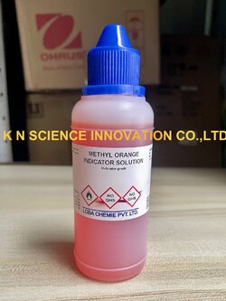 Methyl orange (C.I.13025), Solution, indicator ,125 ml , Loba 0467100125