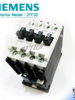 Siemens Magnetic Cantactor AC-3:4 400/380V รุ่น 3TF30 10-0XP0