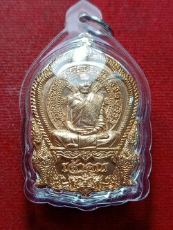 เหรียญเจ้าคุณ หลวงปู่พวน วัดช้างหมอบ จ.สุรินทร์ (SKU-12765)