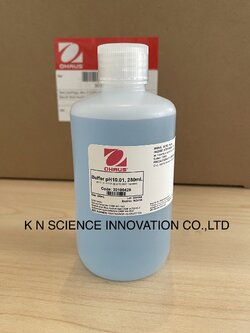 สารละลายบัฟเฟอร์ pH Buffer 10.01 ปริมาตร 250ml ยี่ห้อ OHAUS /USA 30100429