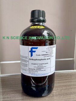 Orthophosphoric Acid, 85+%, Certified AR for Analysis, Fisher Chemical™ O/0500/PC17