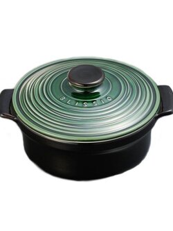 703-2411 BLISSIO 24cm หม้อเคลือบดินเผา(GINPO) ขนาดบรรจุ 3.0 ลิตร