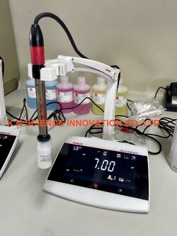 เครื่องวัดความเป็นกรด-ด่างในสารละลายแบบตั้งโต๊ะ รุ่น Aquasearcher AB33PH-F ยี่ห้อ OHAUS /USA (ตัวเครื่องพร้อม Electrode) 30589827