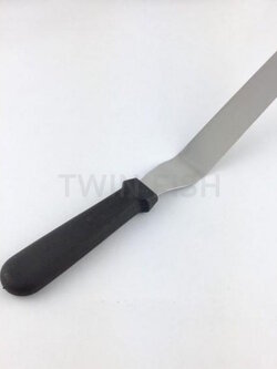 BS-8 ที่ปาดหน้าเค้กสเตนเลส ยาว 8 นิ้ว