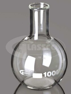 Boiling flask flat bottom, GLASSCO 235.202