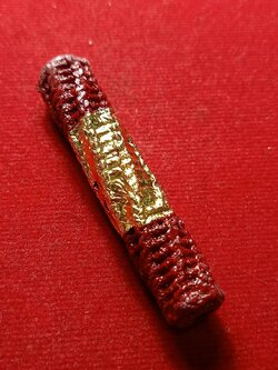 ตะกรุดโทนดอกแดง หลวงพ่อจำลอง วัดเจดีย์แดง จ.อยุธยา (SKU-08812)