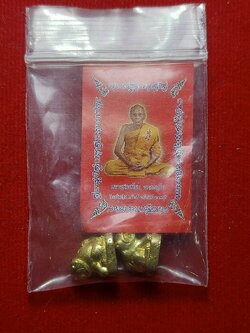 รูปหล่อเสือหลวงพ่อเพี้ยน วัดเกริ่นกฐิน จ.ลพบุรี (SKU-06875)