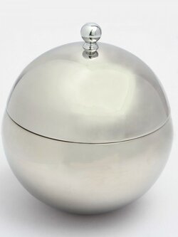 IB-2 กระติกน้ำแข็งทรงกลมพร้อมฝาปิดสเตนเลส