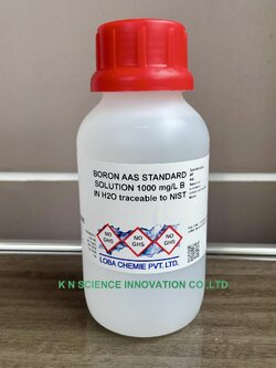 Boron, AAS standard, 1000 mg/l (in diluted H2O), NIST Traceable, 500 ml , Loba A400W00500