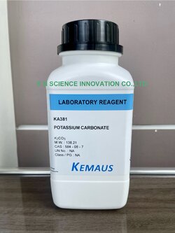 POTASSIUM CARBONATE anhydrous Lab KemAus 500 GM KA381