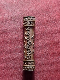 ตะกรุดหลวงปู่สอ ขันติโก ขนาด 1.5 นิ้ว วัดโพธิ์ศรี จ.นครพนม (SKU-13123)