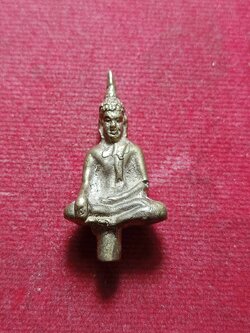 พระยอดธง(พิมพ์ใหญ่) หลวงพ่อครึ้ม วัดคลองสวน จ.สมุทรปราการ ปี 2507 (SKU-10308)