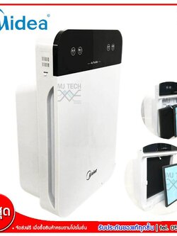 Midea เครื่องฟอกอากาศ สำหรับพื้นที่ 35-30 ตารางเมตร ขนาด 35W รุ่น ME-0002A (ส่งฟรีทั่วไทย)