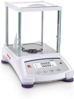 เครื่องชั่งดิจิตอล 4 ตำแหน่ง รุ่น PJX1203(IN-CAL) ,(0.0001 g,Maximum 240 g) ยี่ห้อ Ohaus (U.S.A.) 30429780