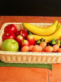 PBB-52 ตะกร้าพลาสติกสาน แบบสี่เหลี่ยมผืนผ้า