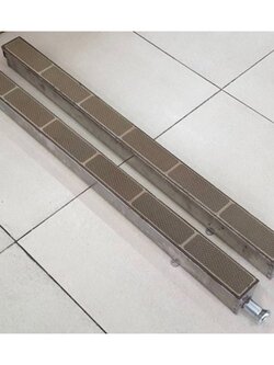 หัวเตาอินฟาเรด แผงรังผึ้ง เตาปิ้งย่าง Thai Flower ของรุ่น IF-1899 ได้ 2 อัน