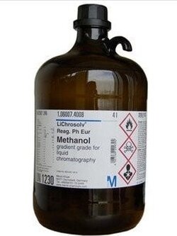 106007.4000 Methanol gradient grade for liquid chromatography LiChrosolv® Reag. Ph Eur. 4 L