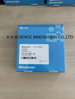 Filter Papers Grade 4,กระดาษกรอง เบอร์ 4, ยี่ห้อ Whatman™ (**เช็คสต๊อกสินค้าก่อนสั่งซื้อ**) 1004