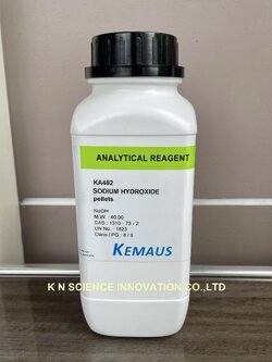 SODIUM HYDROXIDE, Pellets AR KemAus 1 KG KA482