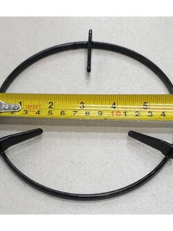 LUCKY FLAME ขาตั้งหม้อ กระทะ เตาแก๊สลัคกี้เฟลม รุ่น HQ-2112S ขนาด 6 นิ้ว มงกุฎวางด้านบนขากระทะอีกที สำหรับวางหม้อเล็กได้