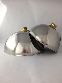 PCD-S12 ฝาครอบอาหาร สเตนเลส 12 นิ้ว