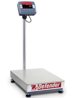 เครื่องชั่งกันน้ำแบบวางพื้น Deferder 3000 - D32PE รุ่น D32PE150B2L2 ยี่ห้อ Ohaus (U.S.A.) Maximum Capacity 330 lb (150 kg) 30529792