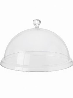 PCD-8 ฝาครอบจานใสทรงสูง 8 นิ้ว